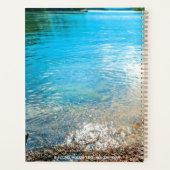 写真の名前を追加するジャーナルノートブック プランナー手帳 (裏面)