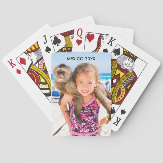 写真の場所および日付-トランプ トランプ (裏面)