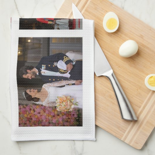 写真の場所 キッチンタオル (四つ折り)