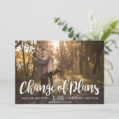 写真の変更延期 セーブザデート (スタンド正面)