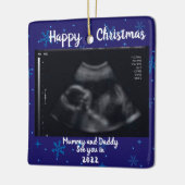 写真の妊娠の発表は親2021を期待 セラミックオーナメント (左)