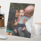 写真の完全アップロードパーソナライズされた 台座サイン (インサイチュ)