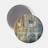 写真の岩の国の湖畔 マグネット (正面/裏面)