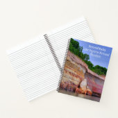 写真の岩の湖の優れた国の海岸線No ノートブック (内部)