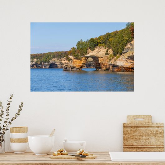 写真の岩国国家レイクショアポスター ポスター (キッチン)