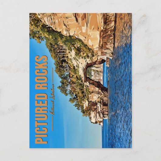 写真の岩石葉書 ポストカード (正面)