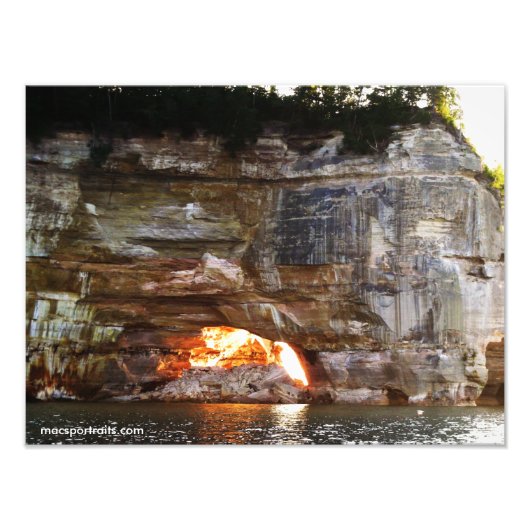 写真の岩4 フォトプリント            (正面)