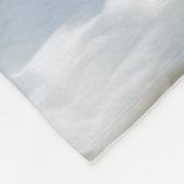 写真の後ずっとシックで楽し結婚いパーソナライズされた フリースブランケット (角)