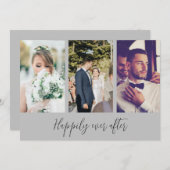 写真の後で幸結婚福に サンキューカード (正面/裏面)