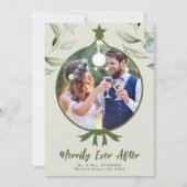 写真の後結婚で楽しく シーズンカード (正面)