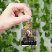 写真の思い出を愛して キーホルダー (手)