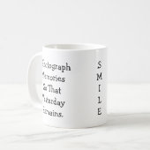 写真の思い出 マグカップ (正面左)