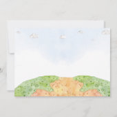 写真の恐竜の誕生日の招待リトルディノ 招待状 (裏面)