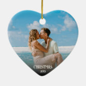 *~*写真の愛が勝つグリッタークリスマスオーナメント セラミックオーナメント (裏面)