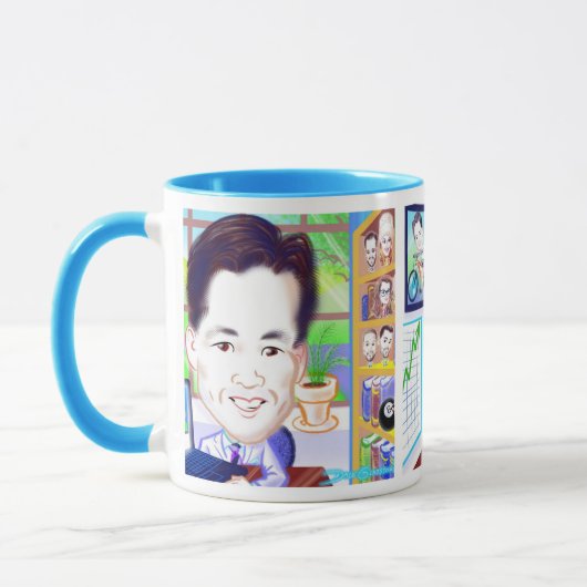 写真の戯画Mug 2020a マグカップ (左)