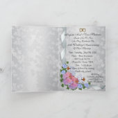 写真の招待ランと50周年 招待状 (内部)