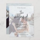 写真の招待結婚に参加 (正面/裏面)