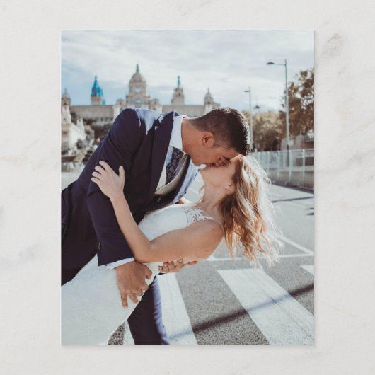 写真の招待結婚に参加 (裏面)