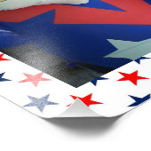 写真の拡大7月4日星バックグラウンド フォトプリント            (角)