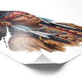 写真の拡大 – アメリカ先住民 フォトプリント            (角)