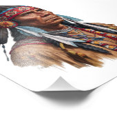 写真の拡大 – アメリカ先住民 フォトプリント            (角)