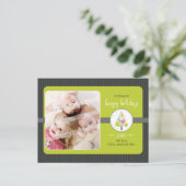 写真の挨拶の郵便はがき:: モダンなむらがある木L3 シーズンポストカード (スタンド正面)