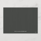 写真の挨拶の郵便はがき:: モダンなむらがある木L3 シーズンポストカード (裏面)