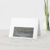 -写真の挨拶状を祝って下さい カード (裏面)