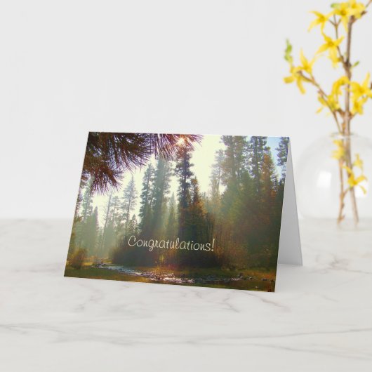 -写真の挨拶状を祝って下さい カード (黄色い花)