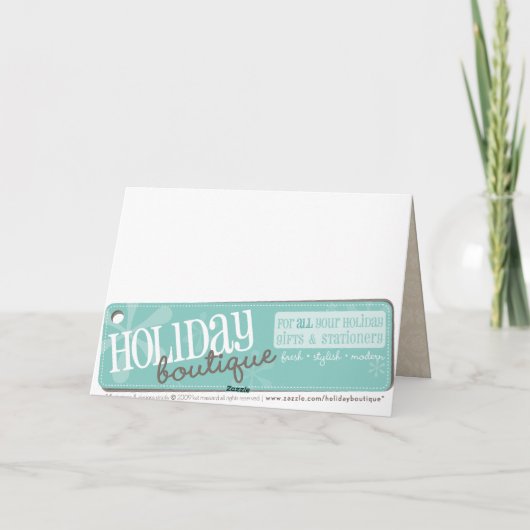 写真の挨拶状:: 神にダマスク織L5 シーズンカード (裏面)