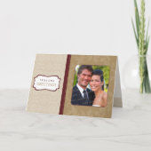 写真の挨拶状:: 神にダマスク織L5 シーズンカード (正面)