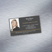 写真の挿入エスティ実在スの追加プロフェッショナル マグネット名刺 (インサイチュ)