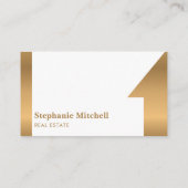 写真の挿入フォト追加テンプレート実在エステートエージェント 名刺 (裏面)