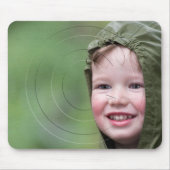 写真の挿入物が付いているパーソナライズなマウスパッド マウスパッド (正面)