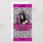 写真の挿入~ありがとう写真カード サンキューカード (正面/裏面)