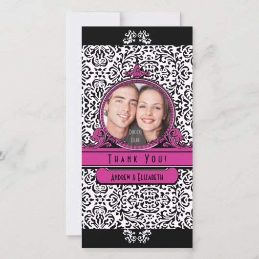 写真の挿入~ありがとう写真カード サンキューカード (正面)