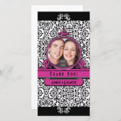 写真の挿入~ありがとう写真カード サンキューカード (正面/裏面)