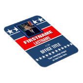 写真の政治的キャンペーンの追加 マグネット (右側)