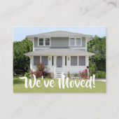 写真の新しいアドレス発表エンクロージャカード エンクロージャーカード (正面)