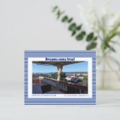 写真の新しい自宅住所のお知らせポストカード ポストカード (スタンド正面)