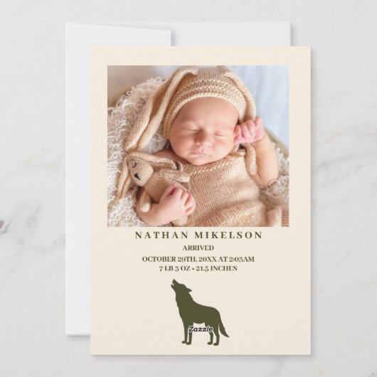 写真の方が写真の方がメリー誕生 シーズンカード (裏面)