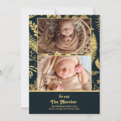 写真の方が写真の方がメリー誕生 シーズンカード (正面)