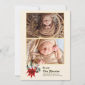 写真の方が写真の方がメリー誕生 シーズンカード (正面)