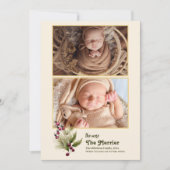 写真の方が写真の方がメリー誕生 シーズンカード (正面)