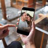 写真の日付のタイポグラフィスエレガントクリプトの保存 セーブザデート