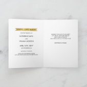 写真の日付の保存 | クリスマスの未来ミスターとミセス シーズンカード (内部)