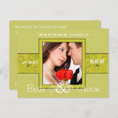 写真の日付の保存 案内ポストカード (正面/裏面)