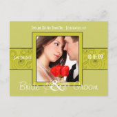 写真の日付の保存 案内ポストカード (正面)