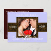 写真の日付の保存 案内ポストカード (正面/裏面)