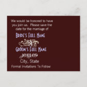 写真の日付の保存 案内ポストカード (裏面)